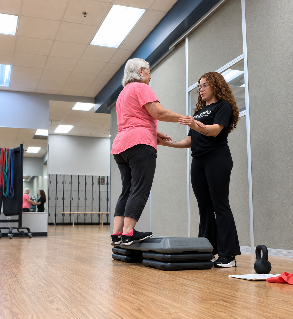 Personal training session
